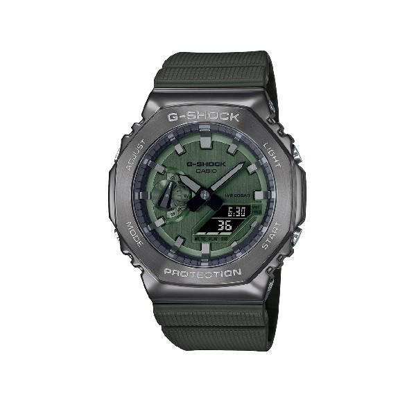 CASIO 腕時計 G-SHOCK Metal Covered GM-2100B-3AJF グリーン 4549526304736
